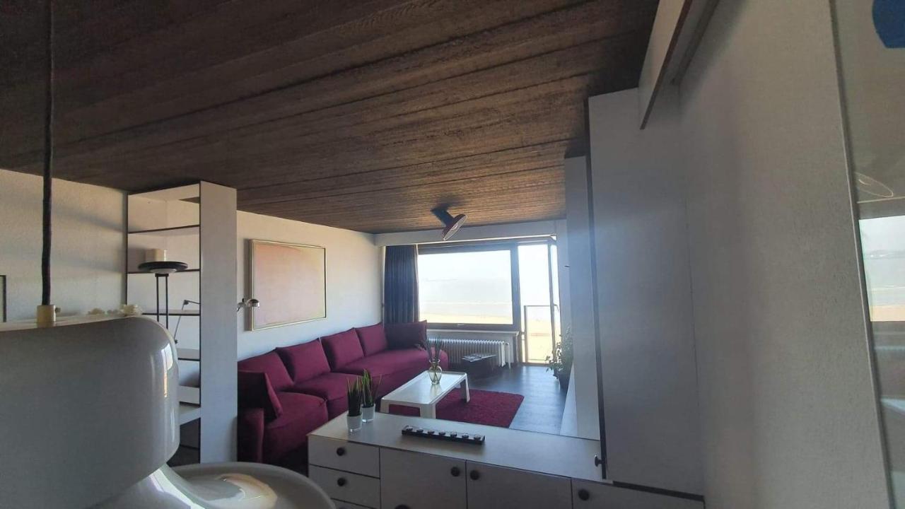 Modern Appartement Met Frontaal Zeezicht En Prive Parking Knokke-Heist Zewnętrze zdjęcie